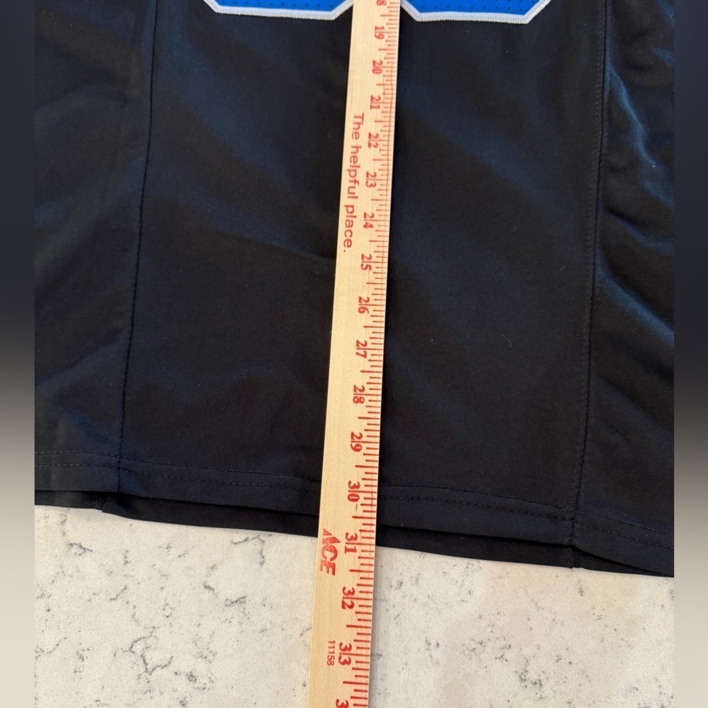 #98 DJ READER Detroit Lions Sz Large Mens Alt Black Stitched 2025 Jersey - Picture 7 of 11